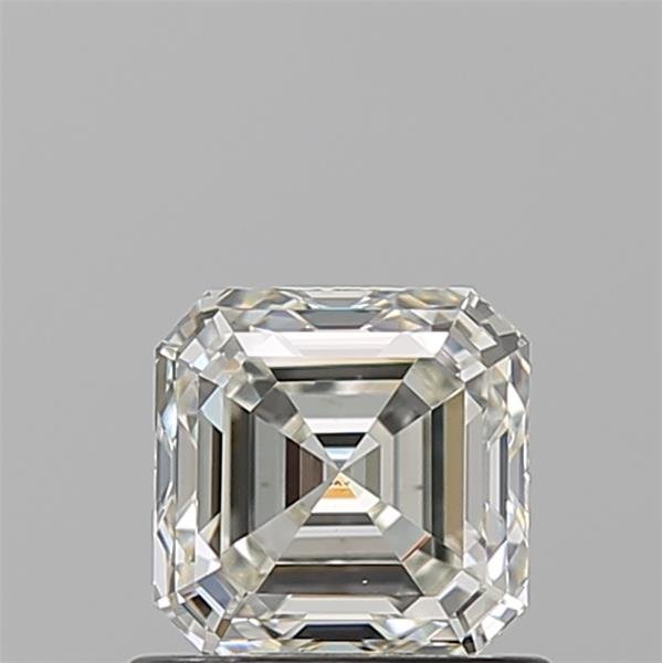 0.90ct K VS2 Rare Carat Ideal Cut Asscher Diamond