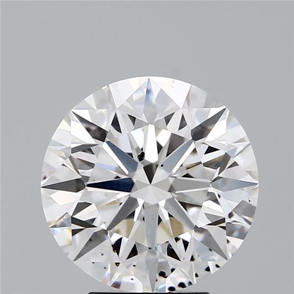 3.65ct G SI2 Excellent Cut Round Lab Grown Diamond