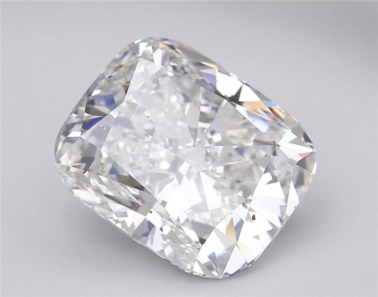 12.26ct F SI1 Rare Carat Ideal Cut Cushion Lab Grown Diamond