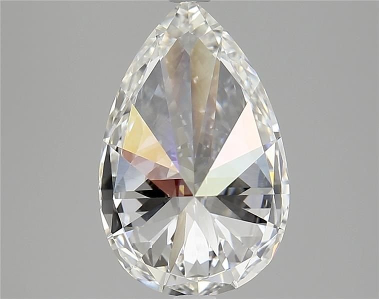 3.85 Carat Pear Lab Diamond