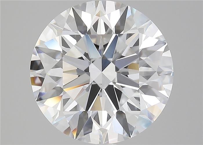 7.01ct D VS1 Rare Carat Ideal Cut Round Lab Grown Diamond