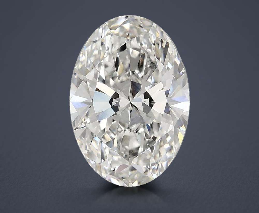 2.90 Carat Oval Lab Diamond