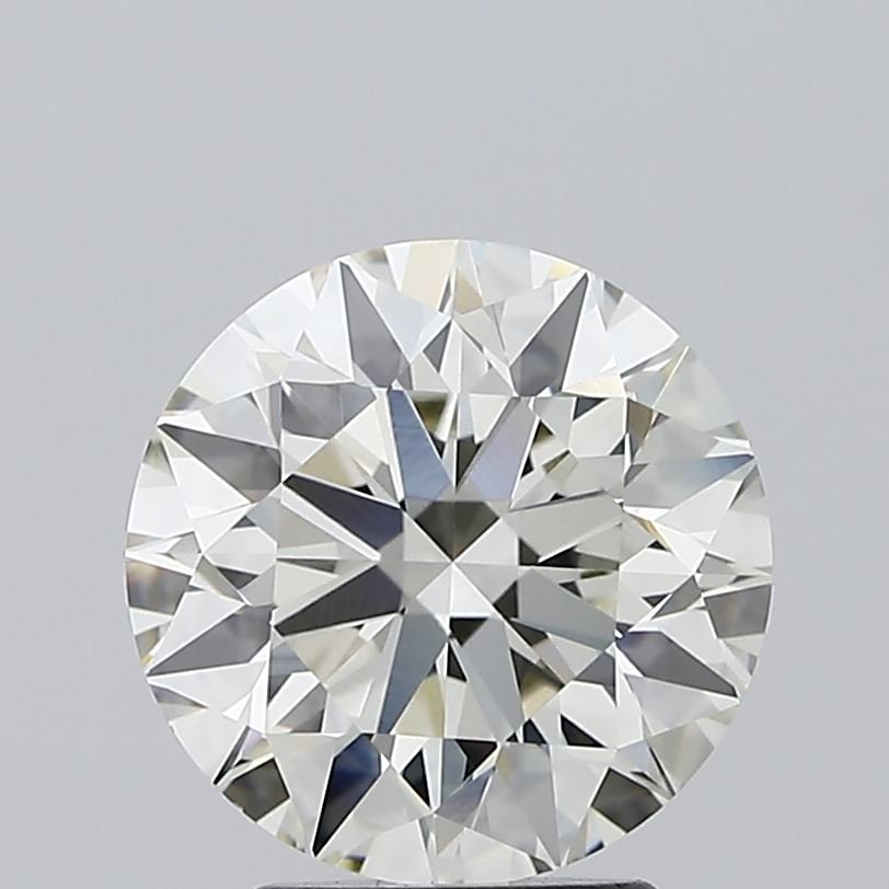 3.02ct J VVS2 Excellent Cut Round Lab Grown Diamond