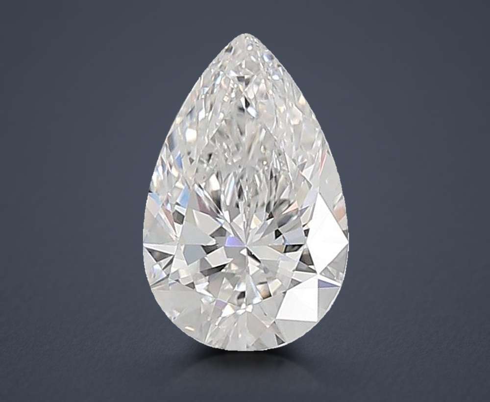2.34 Carat Pear Lab Diamond