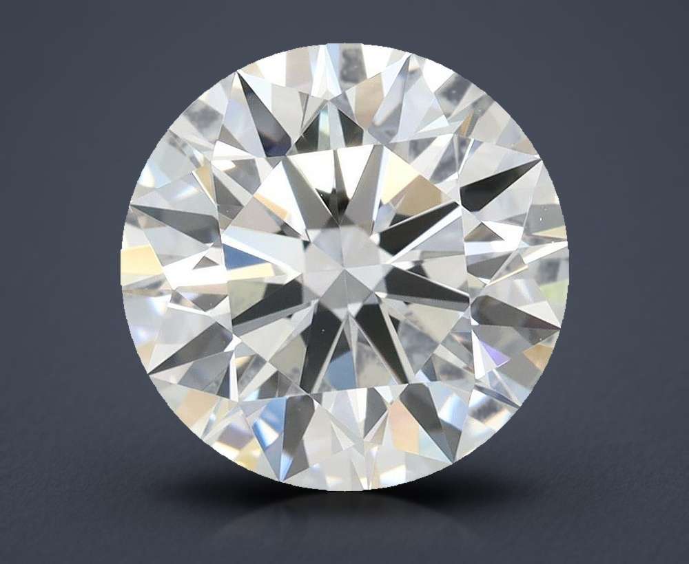 3.70 Carat Round Lab Diamond