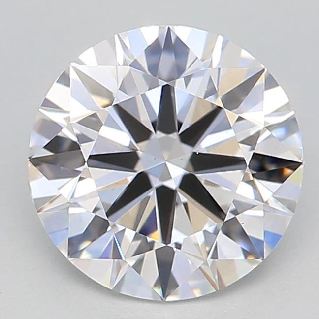 1.09ct D VS1 Rare Carat Ideal Cut Round Lab Grown Diamond