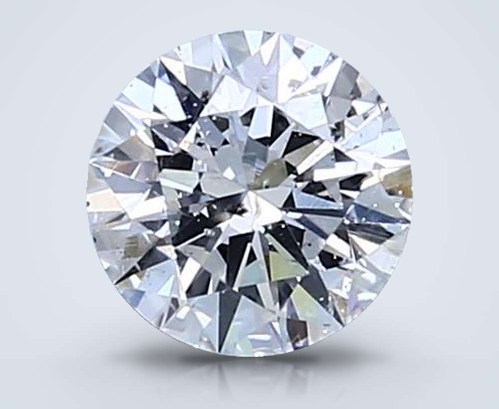 0.77 Carat Round Natural Diamond