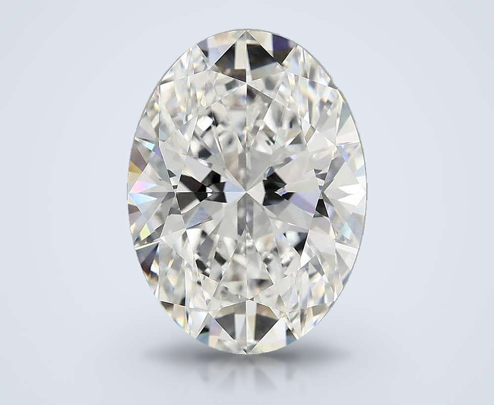 4.93 Carat Oval Lab Diamond