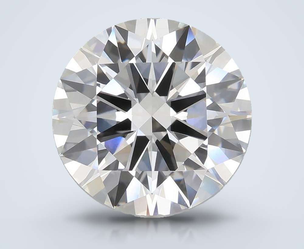 6.86 Carat Round Lab Diamond