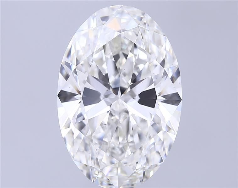10.54ct F VS2 Rare Carat Ideal Cut Oval Lab Grown Diamond