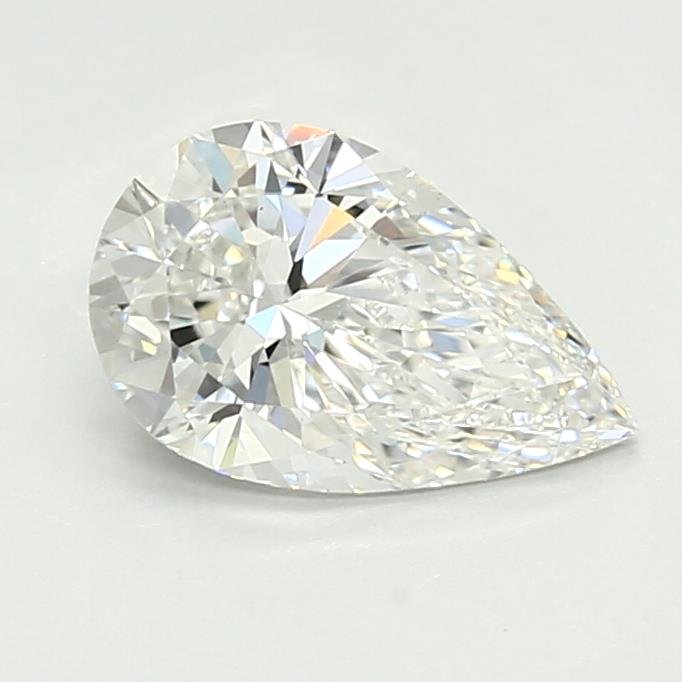 1.19ct E VS1 Rare Carat Ideal Cut Pear Lab Grown Diamond