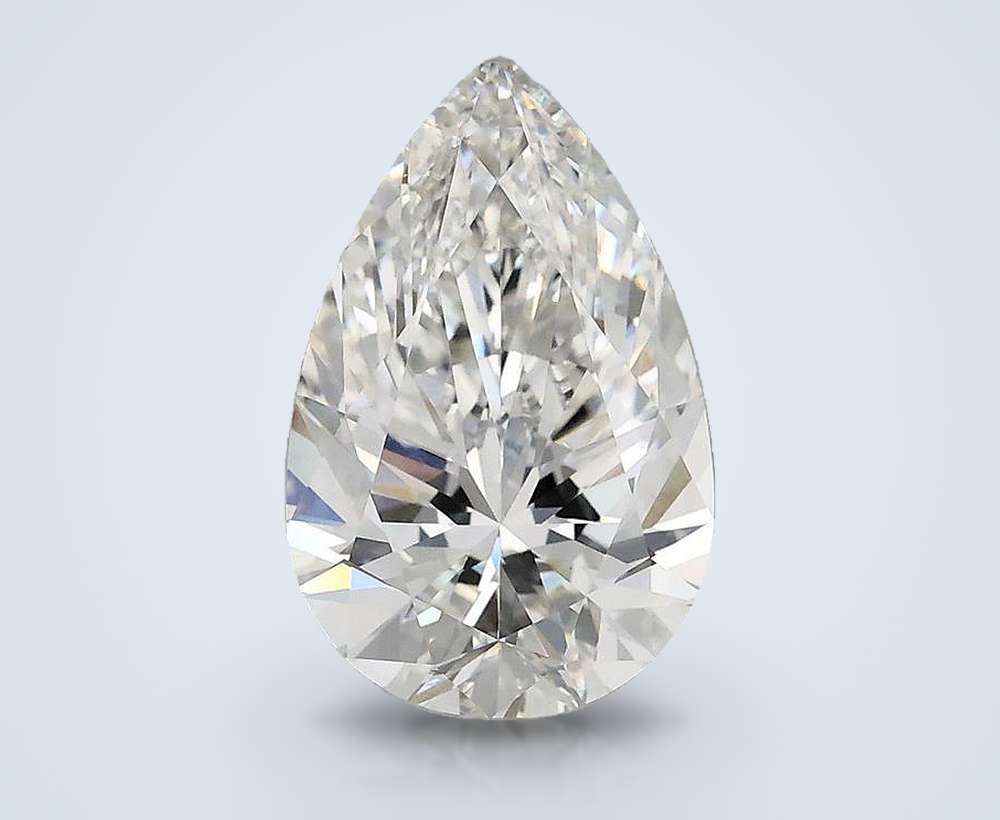 3.00 Carat Pear Lab Diamond