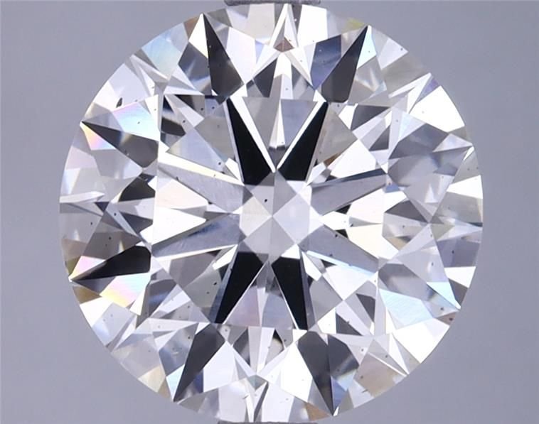3.70ct G SI1 Rare Carat Ideal Cut Round Lab Grown Diamond