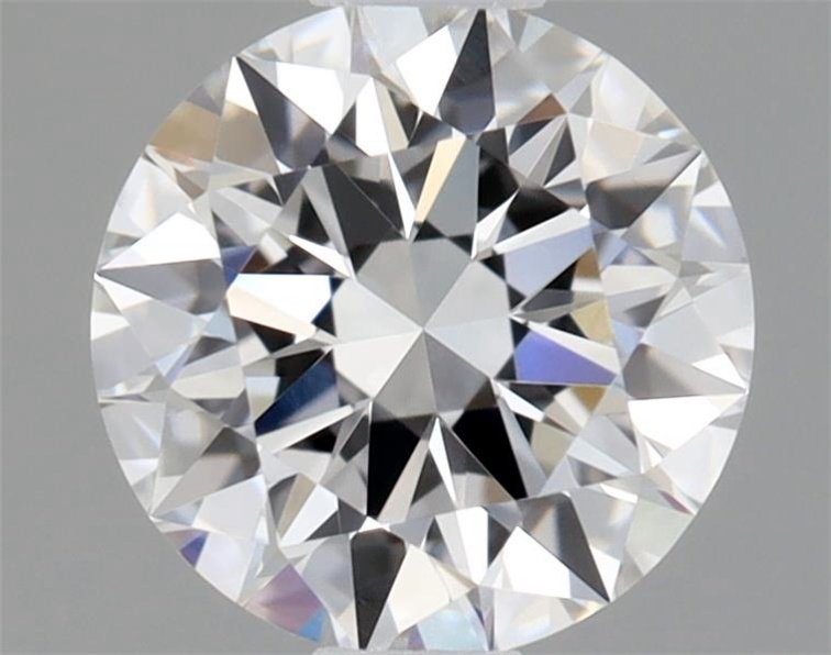 0.39ct D FL Rare Carat Ideal Cut Round Diamond