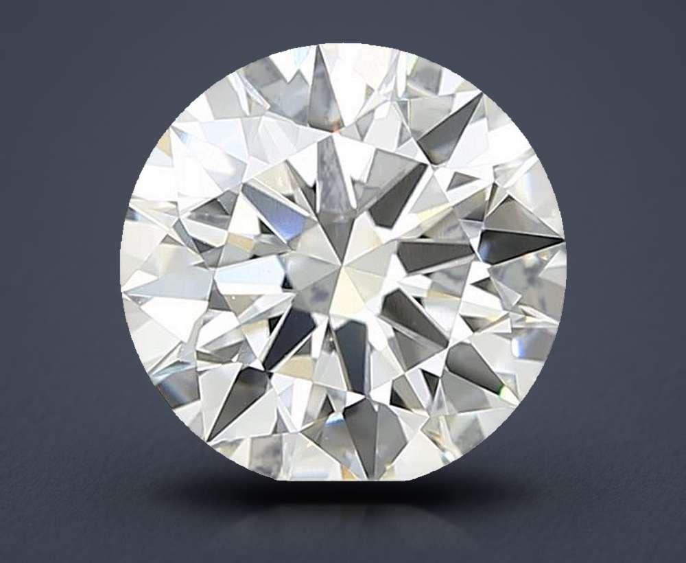 3.09 Carat Round Lab Diamond