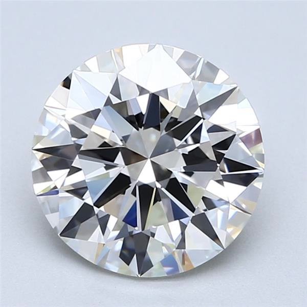 2.50ct I VVS1 Rare Carat Ideal Cut Round Diamond