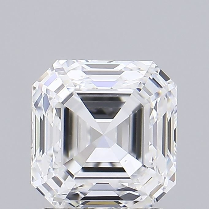 1.51ct E VS1 Rare Carat Ideal Cut Asscher Lab Grown Diamond