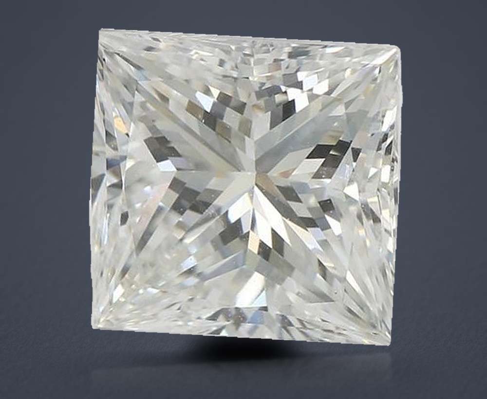 4.06 Carat Princess Natural Diamond