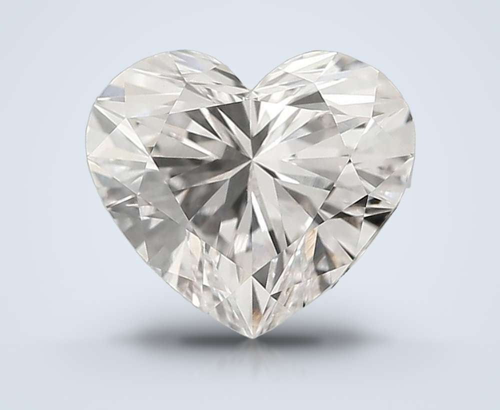 0.90 Carat Heart Lab Diamond