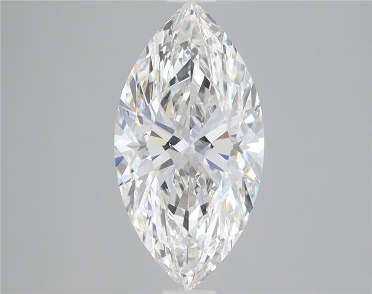 2.03ct F VS2 Very Good Cut Marquise Lab Grown Diamond