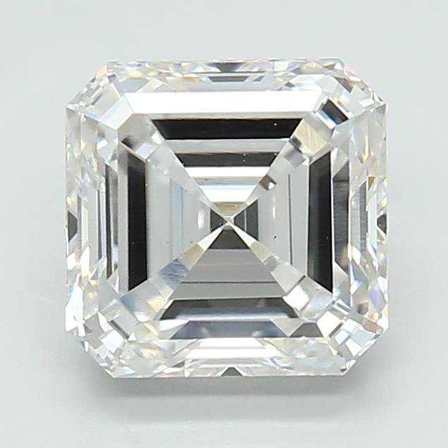 1.93ct F VS1 Rare Carat Ideal Cut Asscher Lab Grown Diamond