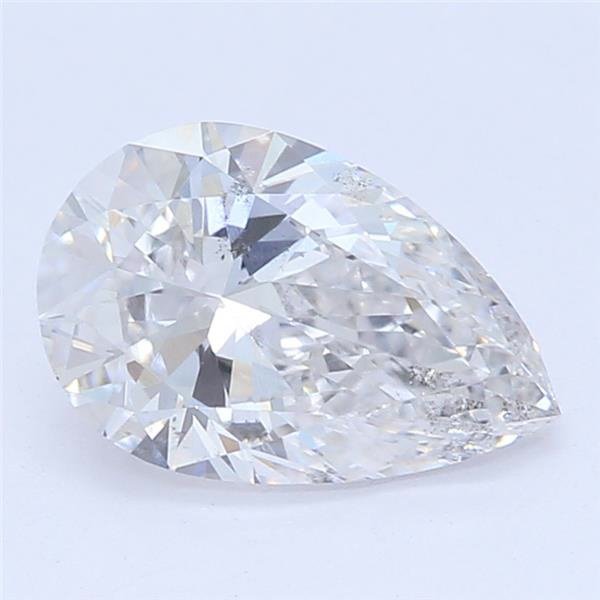 0.70ct E SI1 Rare Carat Ideal Cut Pear Lab Grown Diamond