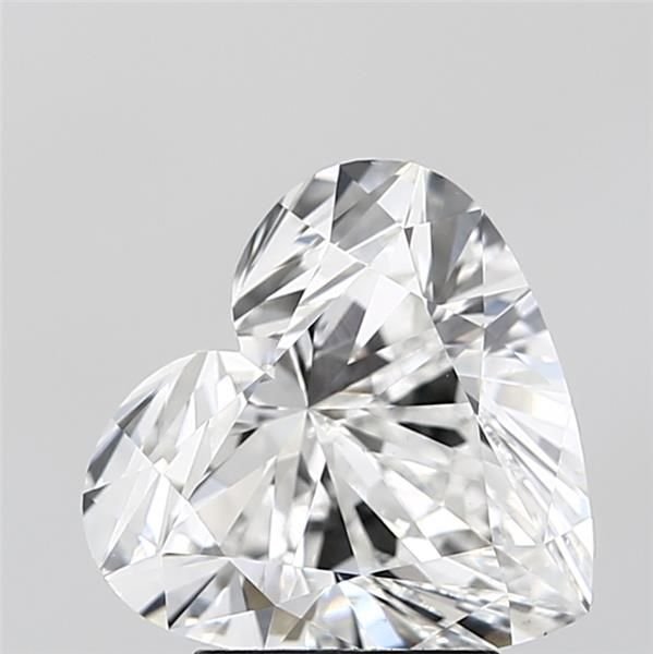 3.36ct E VVS2 Rare Carat Ideal Cut Heart Lab Grown Diamond