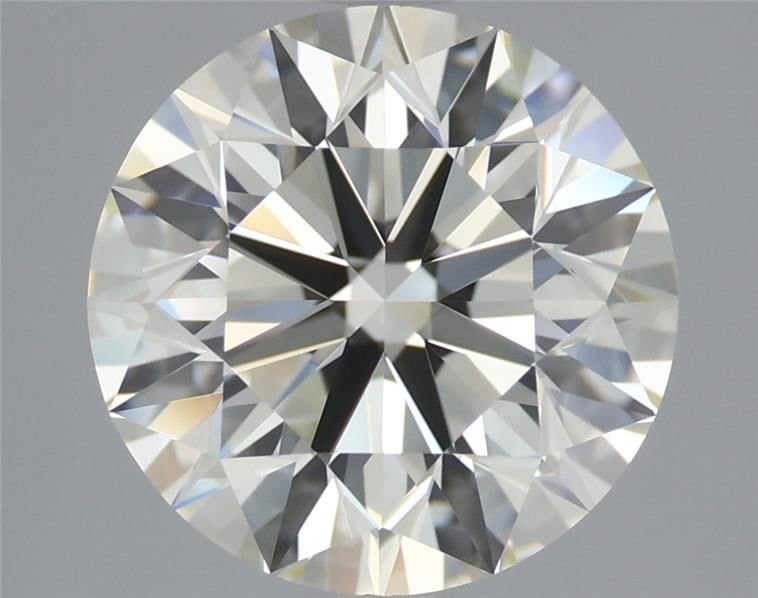 3.17ct J VVS2 Excellent Cut Round Diamond