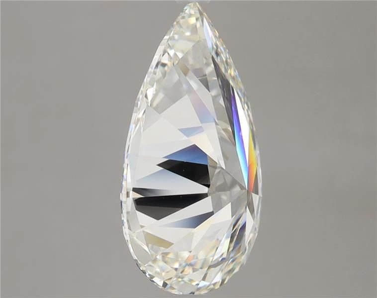 4.01ct H VS1 Rare Carat Ideal Cut Pear Diamond