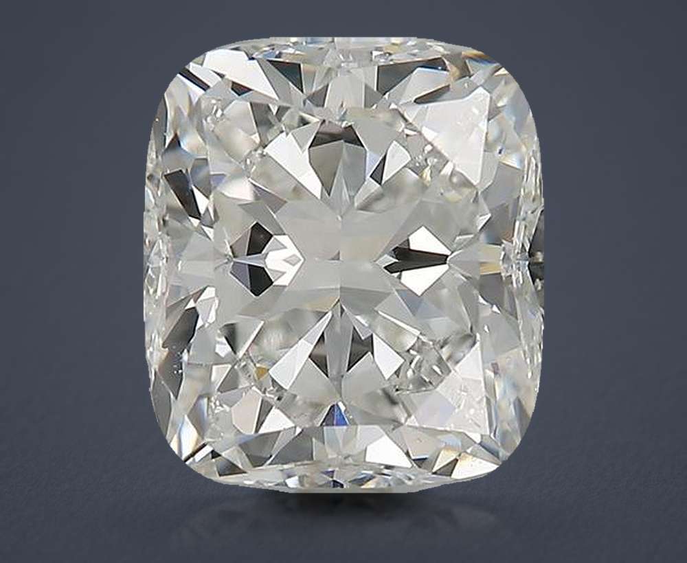 3.08 Carat Cushion Natural Diamond