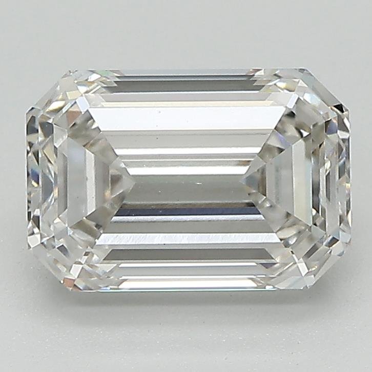 2.02ct I VS1 Rare Carat Ideal Cut Emerald Lab Grown Diamond