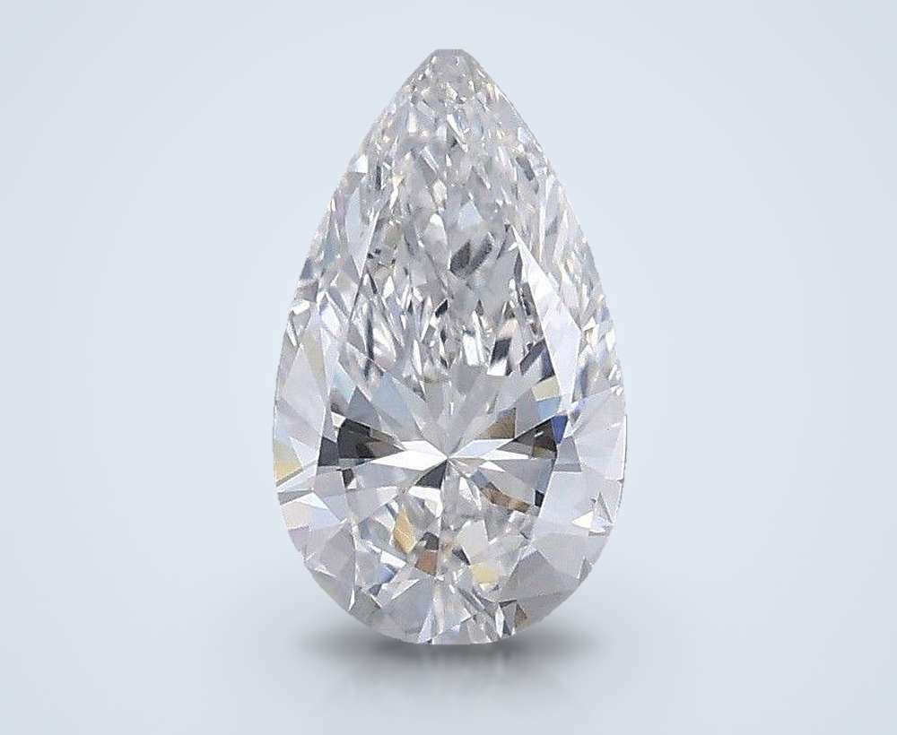0.71 Carat Pear Lab Diamond