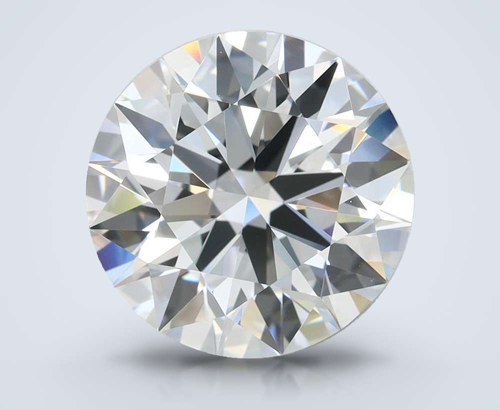 4.06 Carat Round Lab Diamond