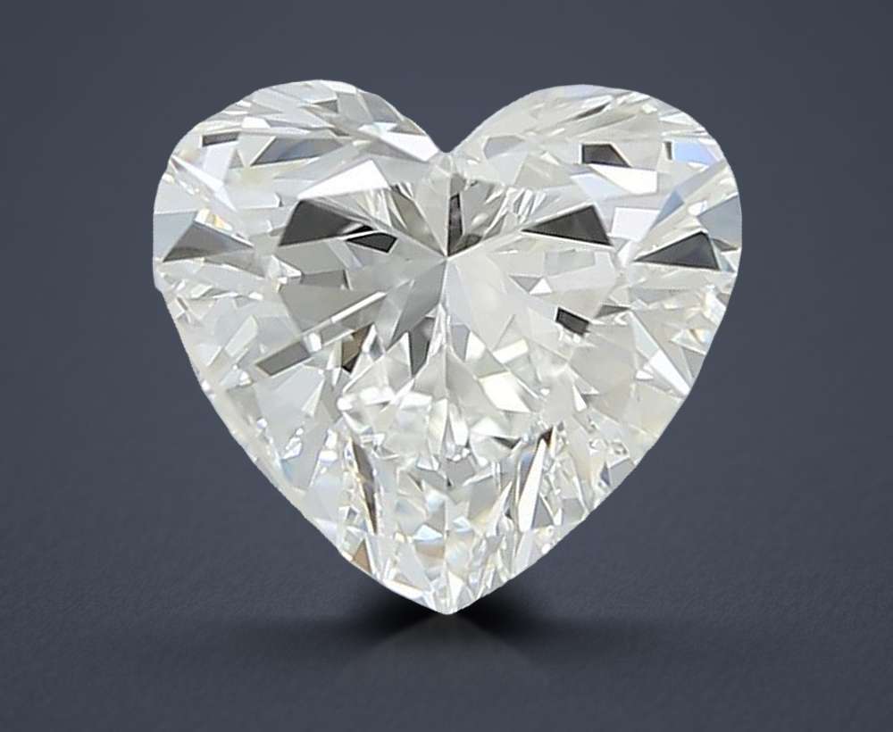 1.56 Carat Heart Lab Diamond