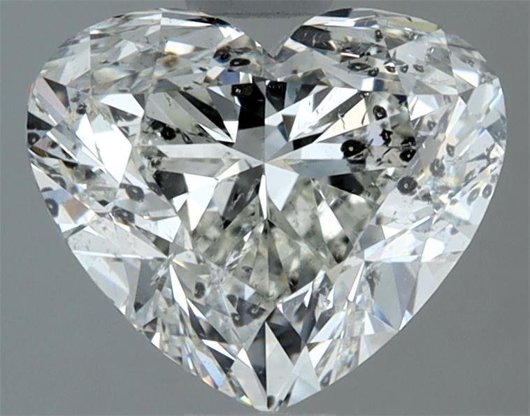 2.01ct H SI2 Rare Carat Ideal Cut Heart Diamond
