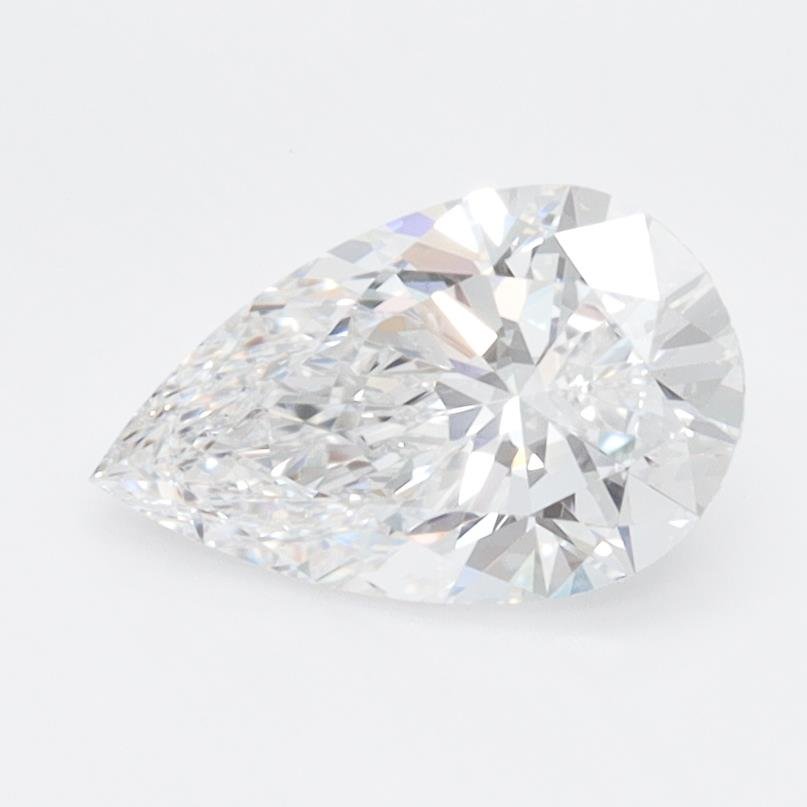 1.09ct D VVS1 Rare Carat Ideal Cut Pear Lab Grown Diamond