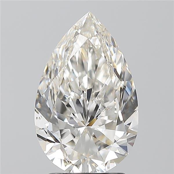 2.51ct I SI1 Rare Carat Ideal Cut Pear Diamond