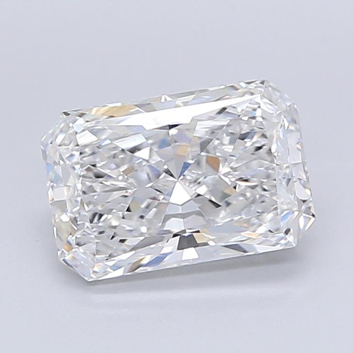 3.19ct E VVS2 Rare Carat Ideal Cut Radiant Lab Grown Diamond