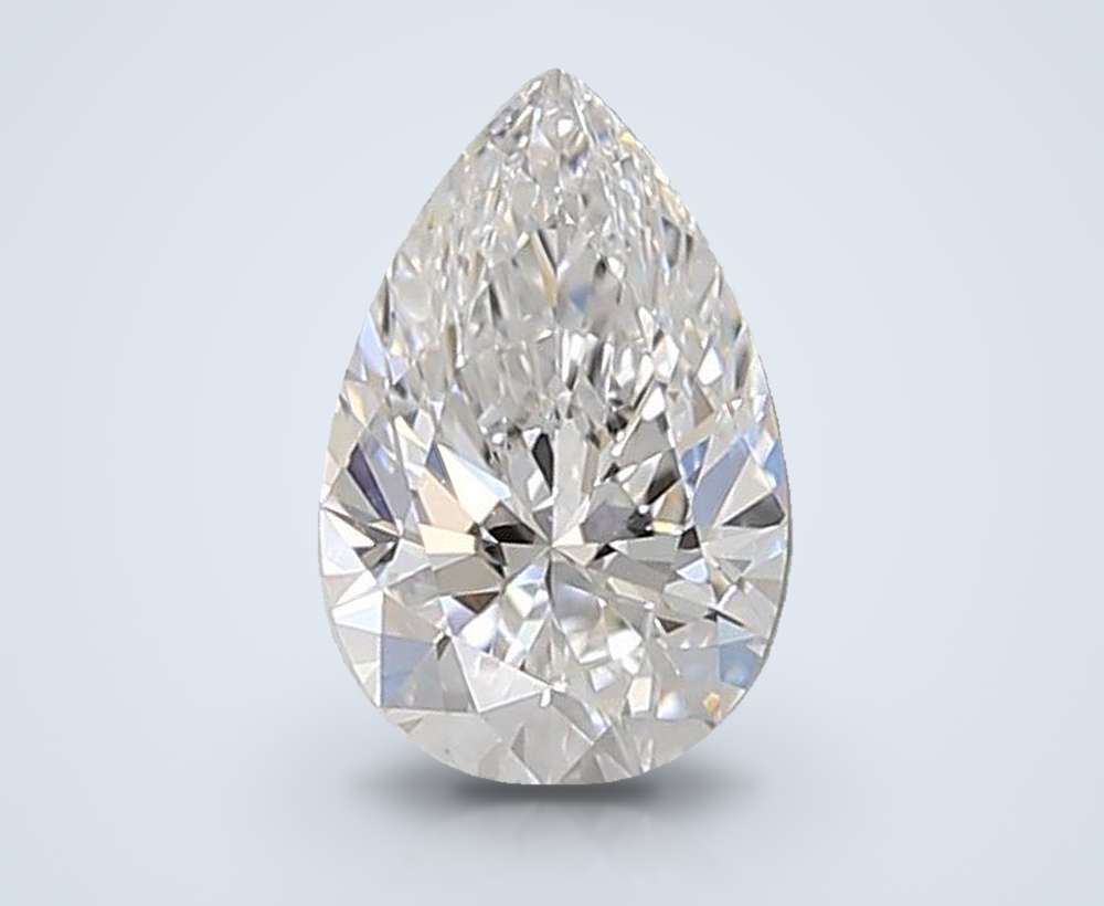 0.60 Carat Pear Lab Diamond
