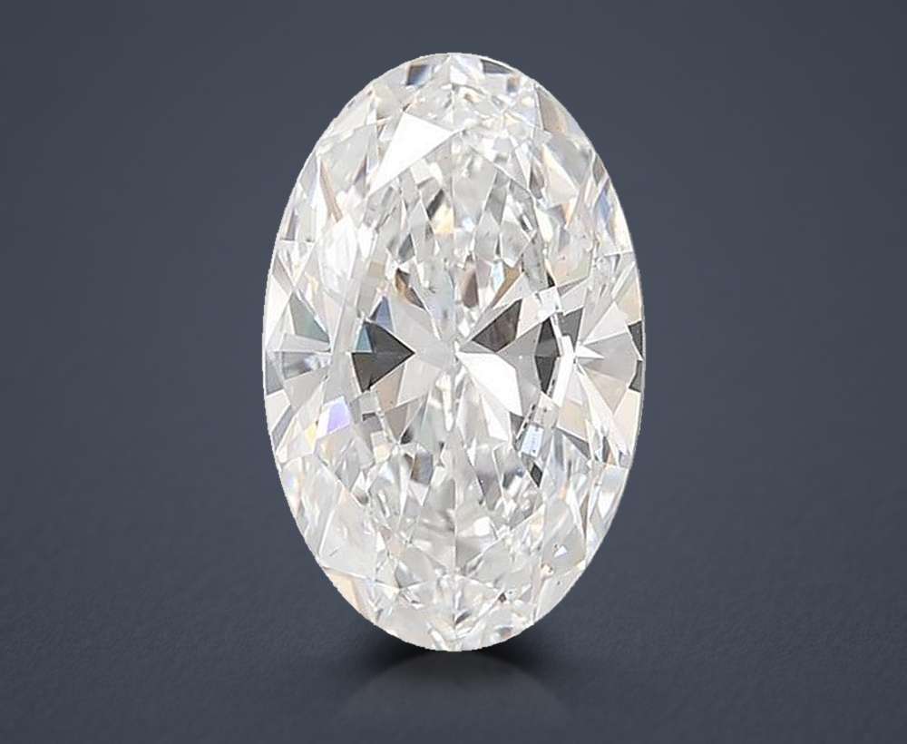 7.60 Carat Oval Lab Diamond