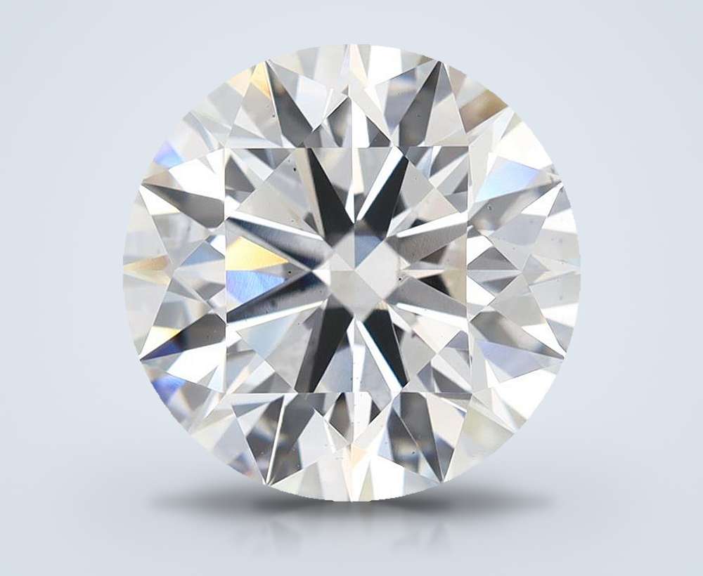 6.70 Carat Round Lab Diamond