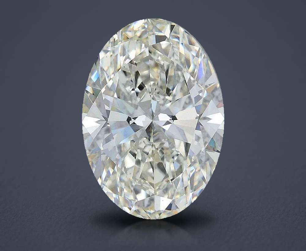 5.00 Carat Oval Lab Diamond