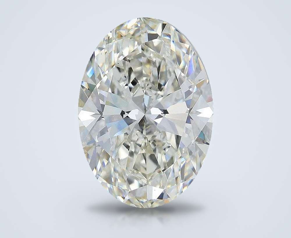 5.00 Carat Oval Lab Diamond