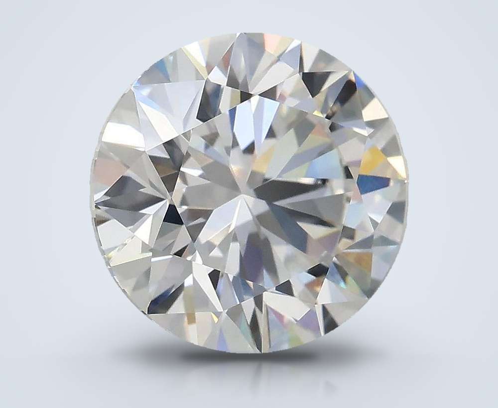 3.08 Carat Round Lab Diamond