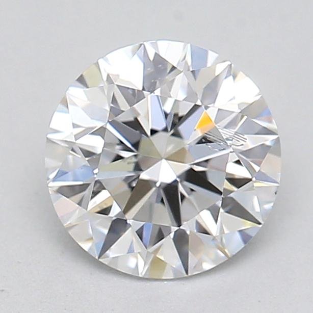 0.60ct D SI1 Rare Carat Ideal Cut Round Lab Grown Diamond