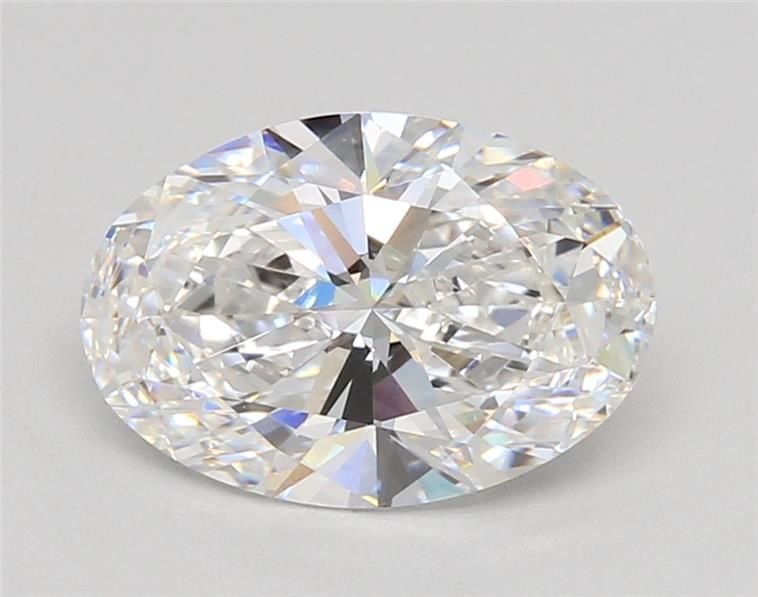2.56ct D VS1 Rare Carat Ideal Cut Oval Lab Grown Diamond