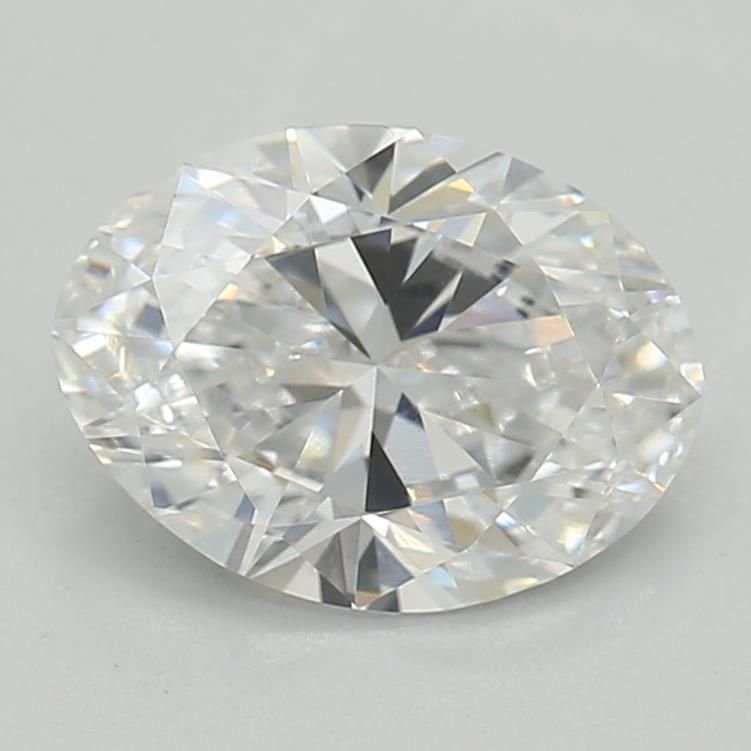 0.73ct D VS1 Rare Carat Ideal Cut Oval Lab Grown Diamond