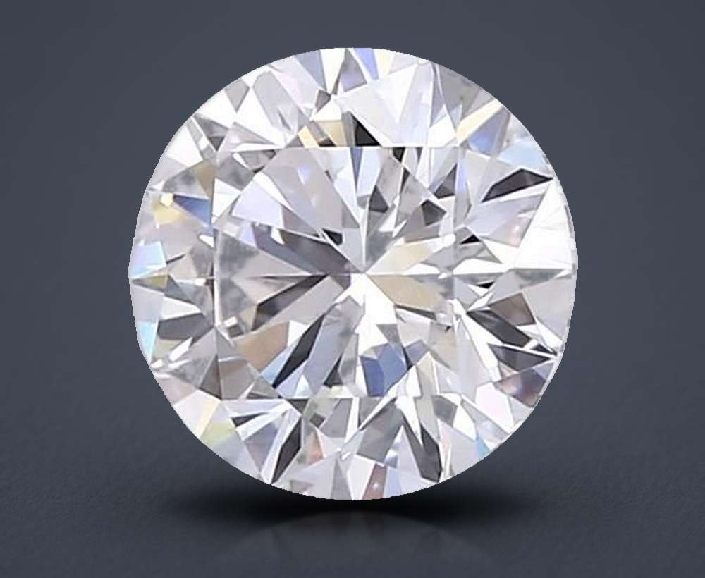 12.00 Carat Round Lab Diamond