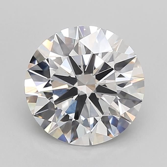 3.08ct E VS1 Rare Carat Ideal Cut Round Lab Grown Diamond