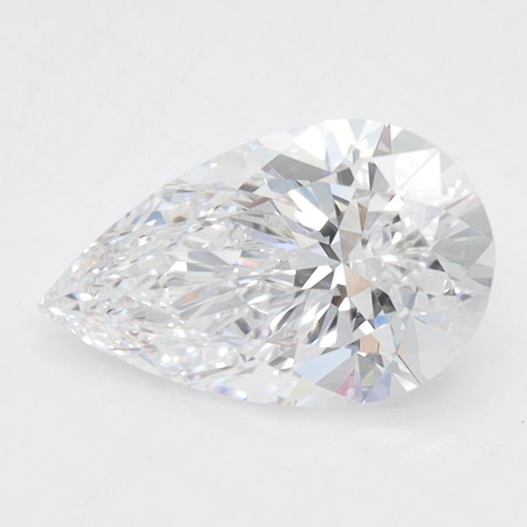 1.09ct D VVS1 Rare Carat Ideal Cut Pear Lab Grown Diamond